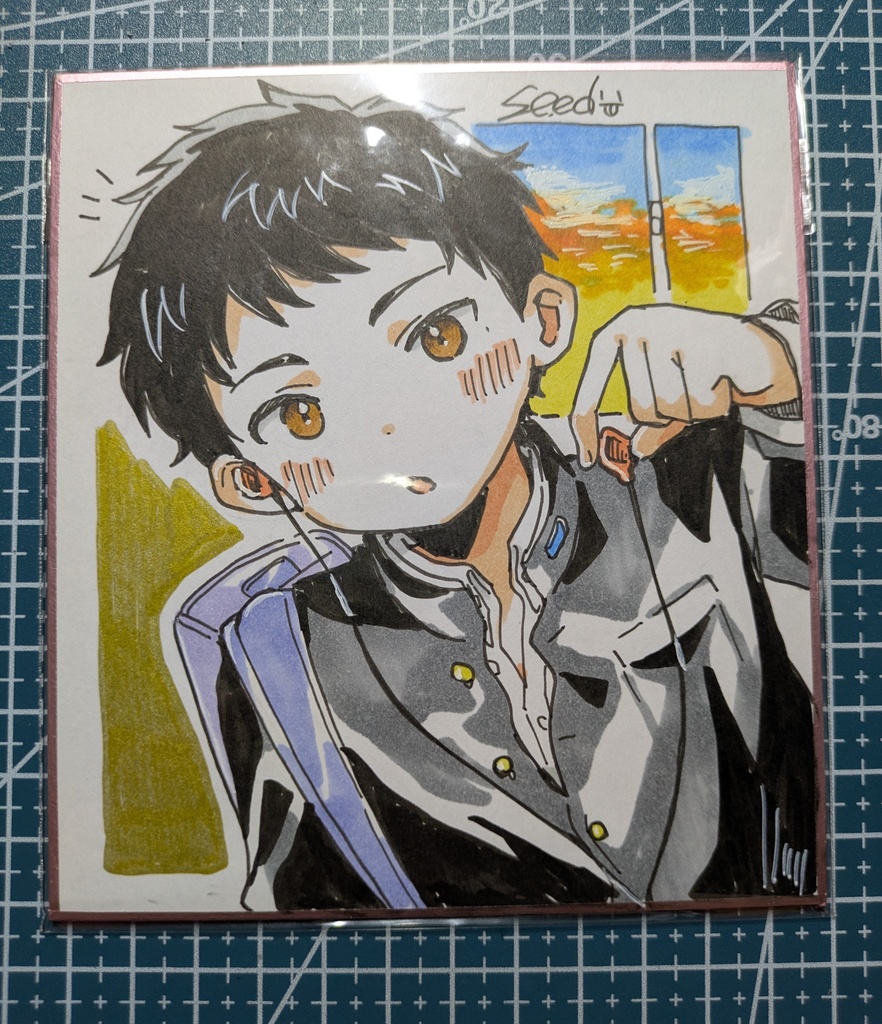 リクエスト色紙