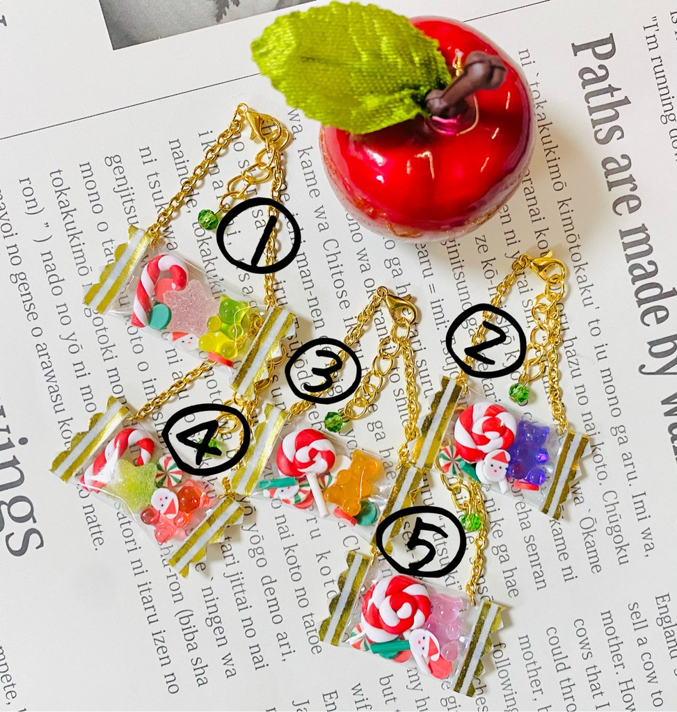 クリスマスお菓子バッグ