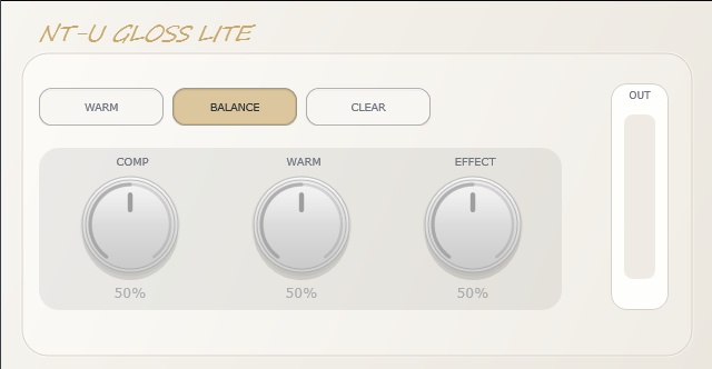 【OBS対応】歌枠・カラオケ配信向け簡単音作りVST3プラグイン|VST3 Plugin for Singing Streams & Karaoke Audio Shaping|NT-U GLOSS LITE(Windows Only)