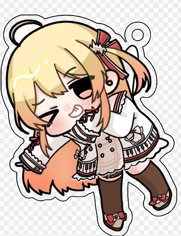 【非公式】音乃瀬奏 つままれ風アクリルキーホルダー【受注生産】