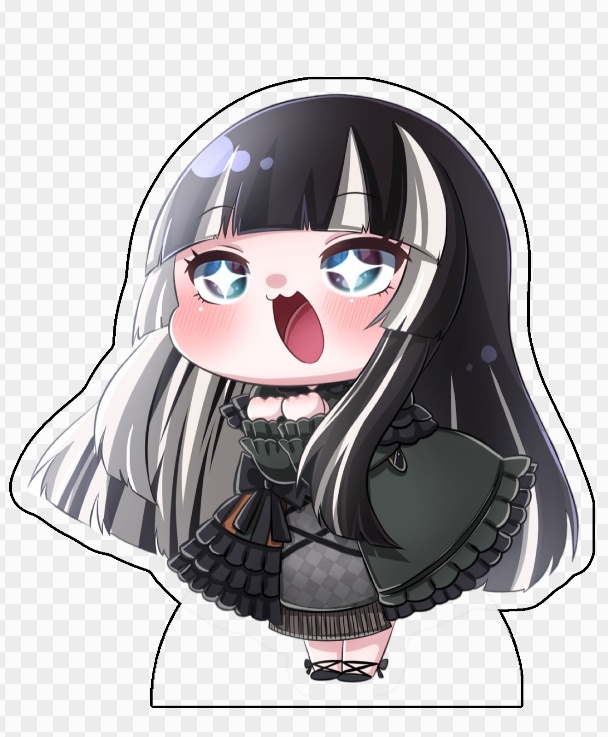 【非公式】儒烏風亭らでんアクリルブロック【受注生産】