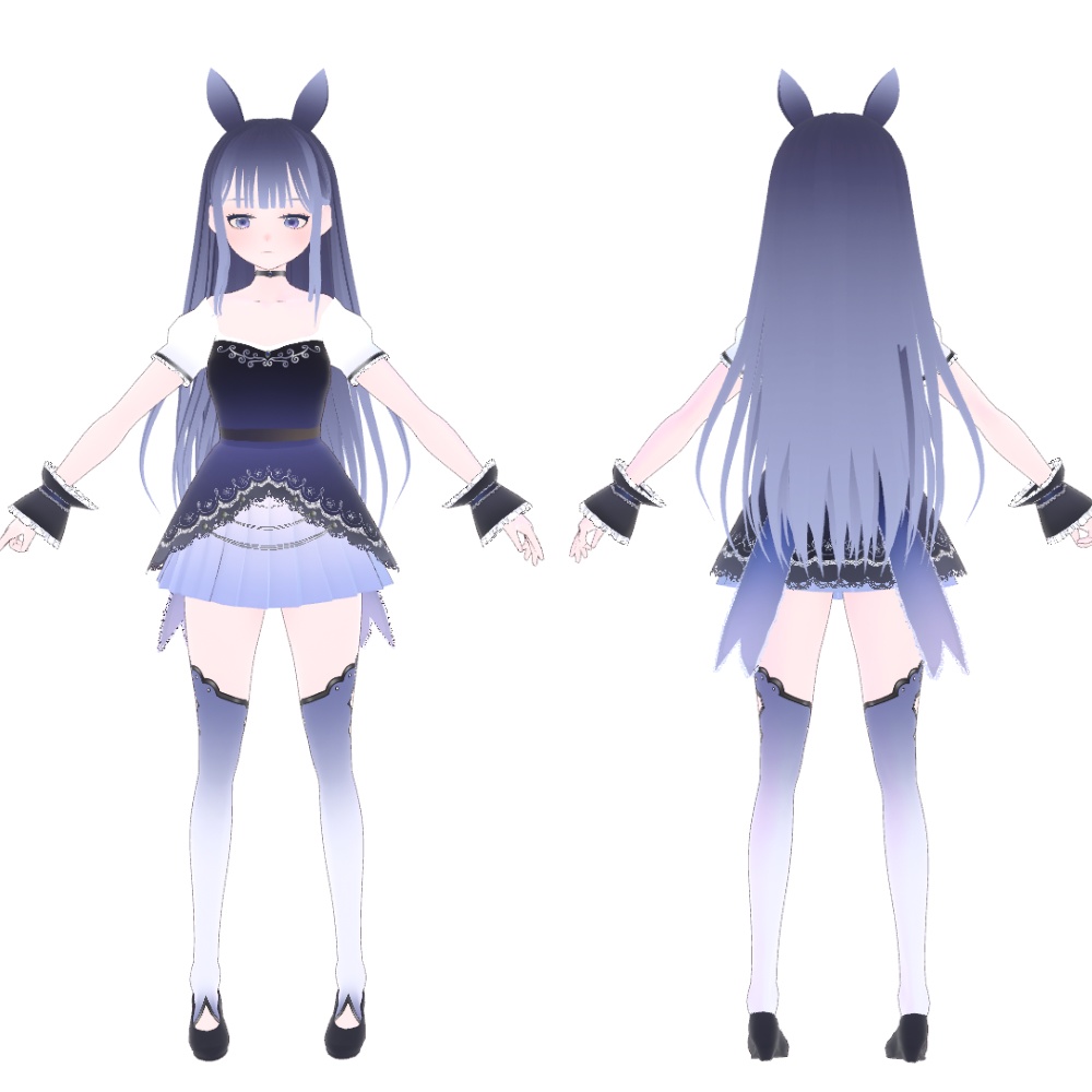 【vrm/vroid hair】Rabbit girl【vroidsutudio製】