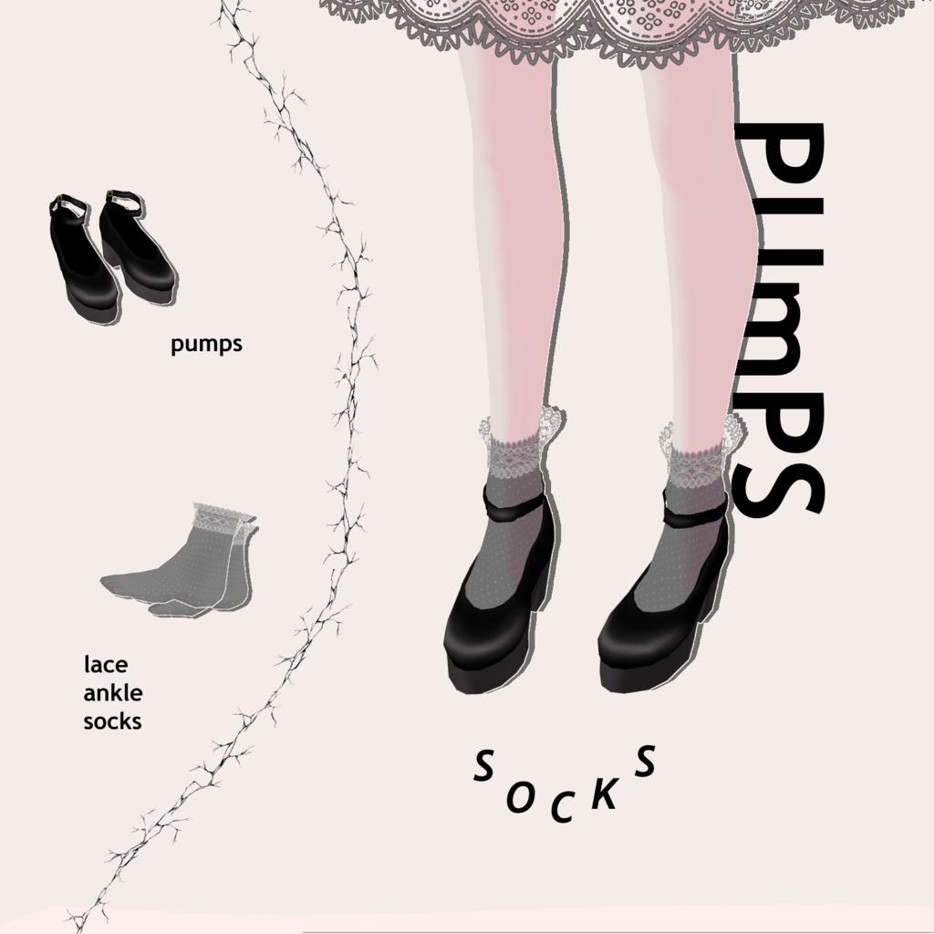 【vroid用】魔女の衣装セット / Witch Costume Set