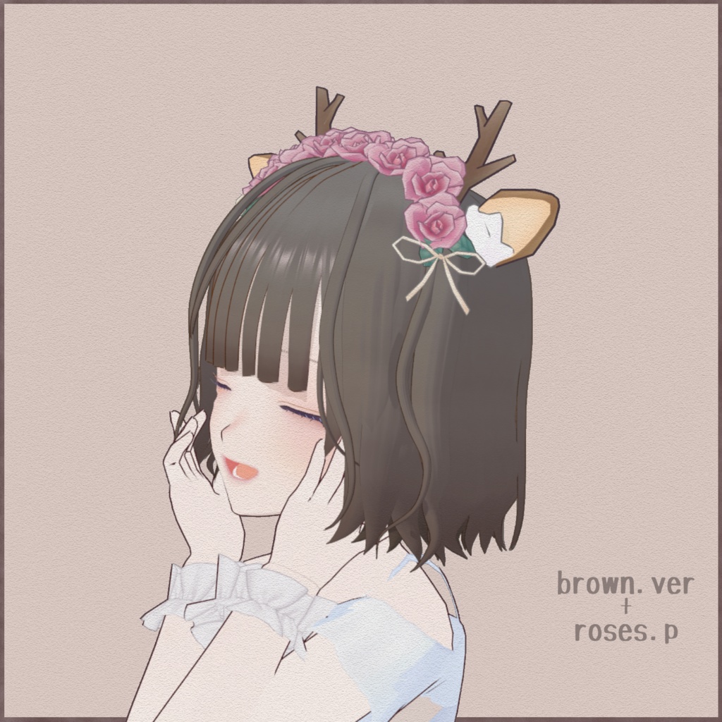 【無料/free有】鹿の耳+α【vrm用】