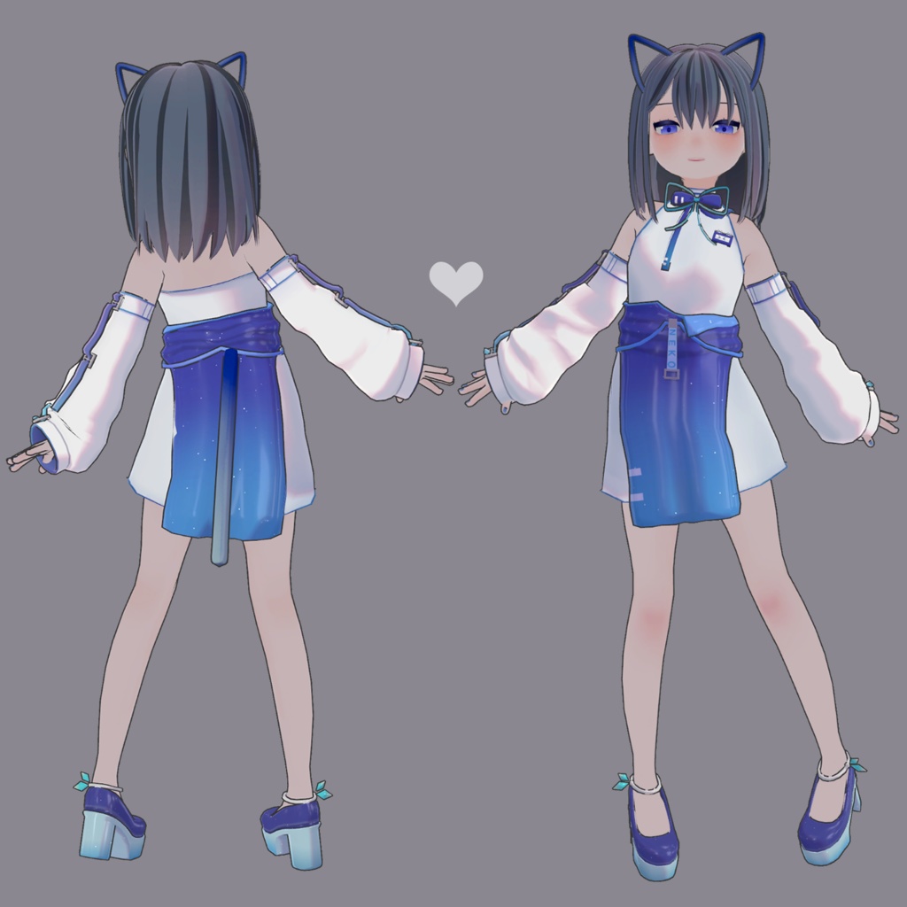 【VRChat用】soraneko【オリジナルキャラクター】