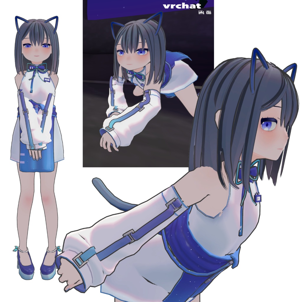 【VRChat用】soraneko【オリジナルキャラクター】