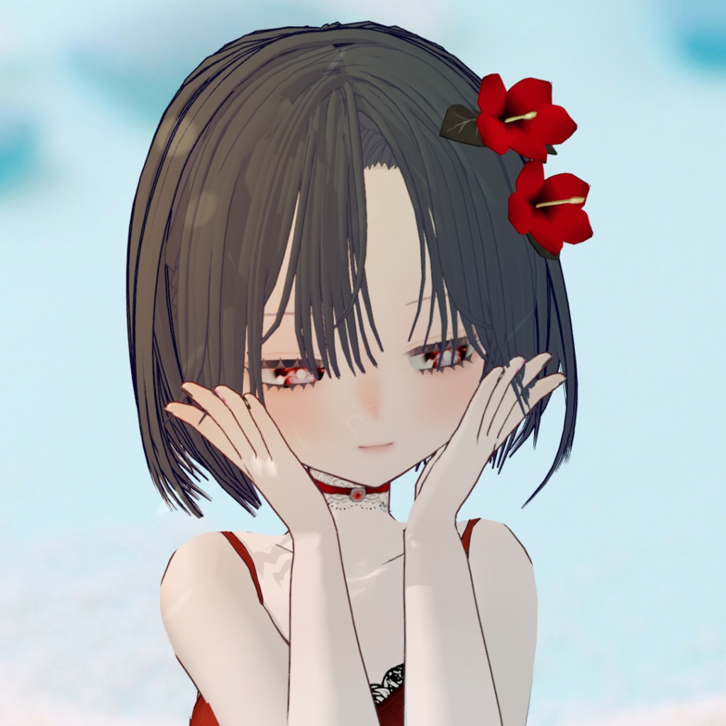 【VRoid】水着セット・Swimsuit set【カスタムアイテム】