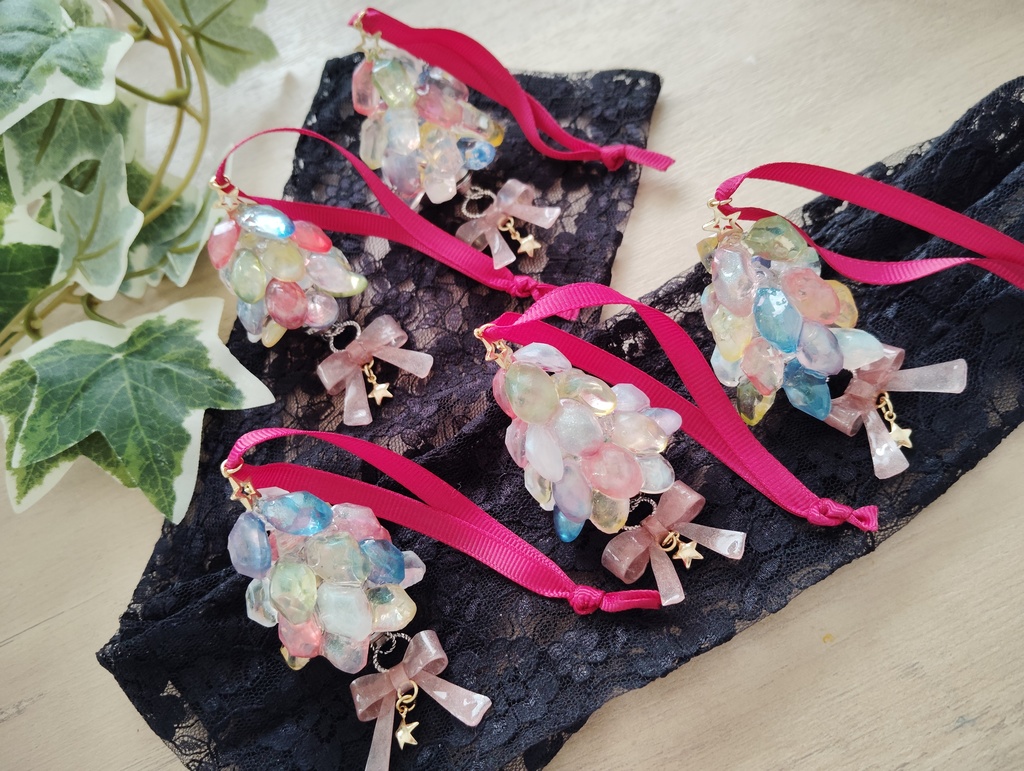 魔法鉱石のクリスマスオーナメント