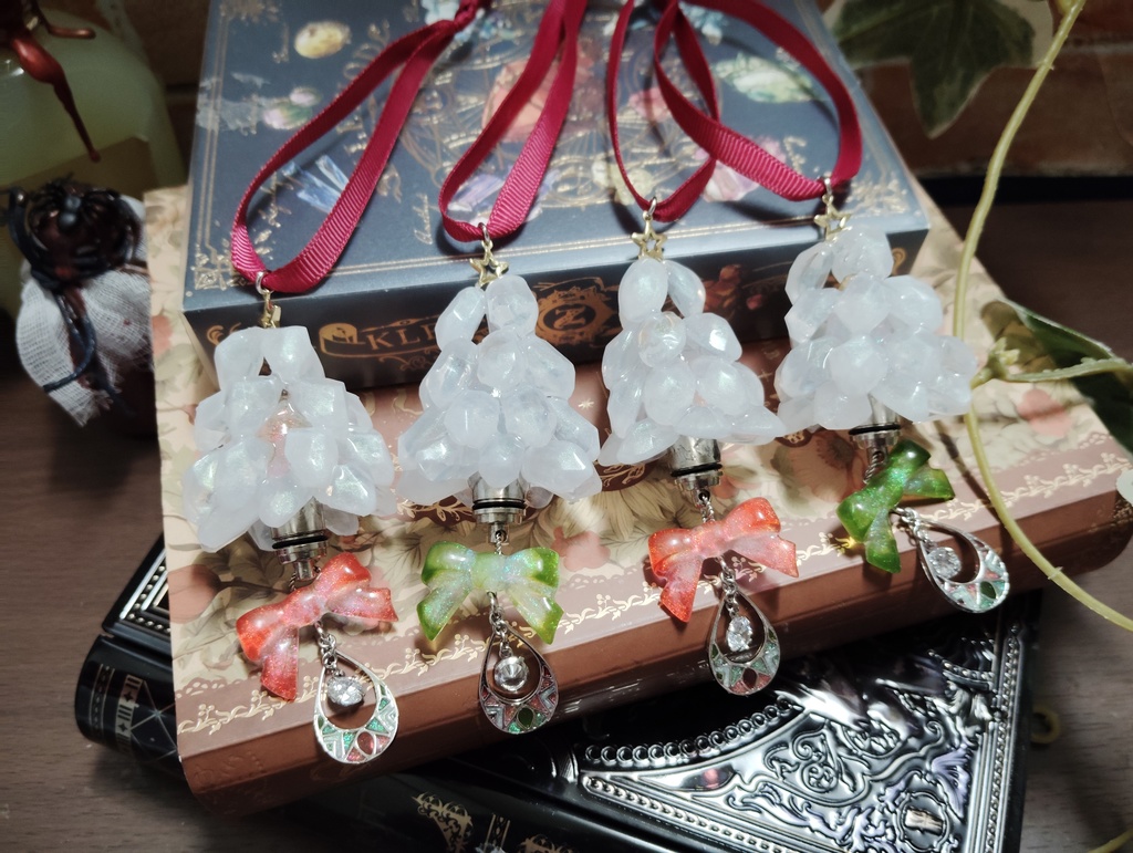 魔法鉱石のクリスマスオーナメント改