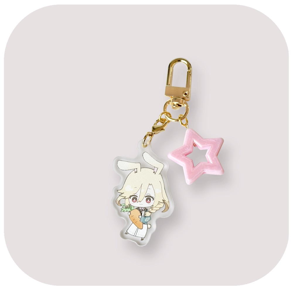 もふもふバニー☆キーホルダー
