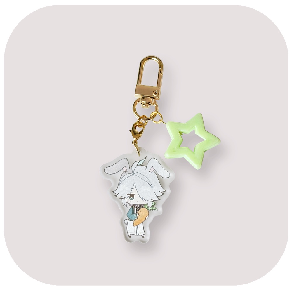 もふもふバニー☆キーホルダー
