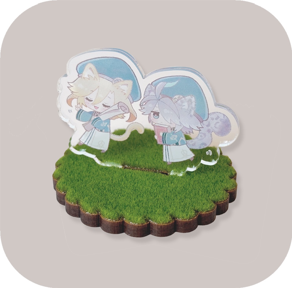 アルカヴェ もふもふ芝生アクスタ