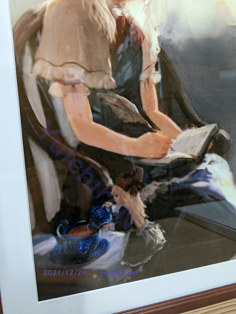 Sold out 原画 アリス・マーガトロイド 「日記」