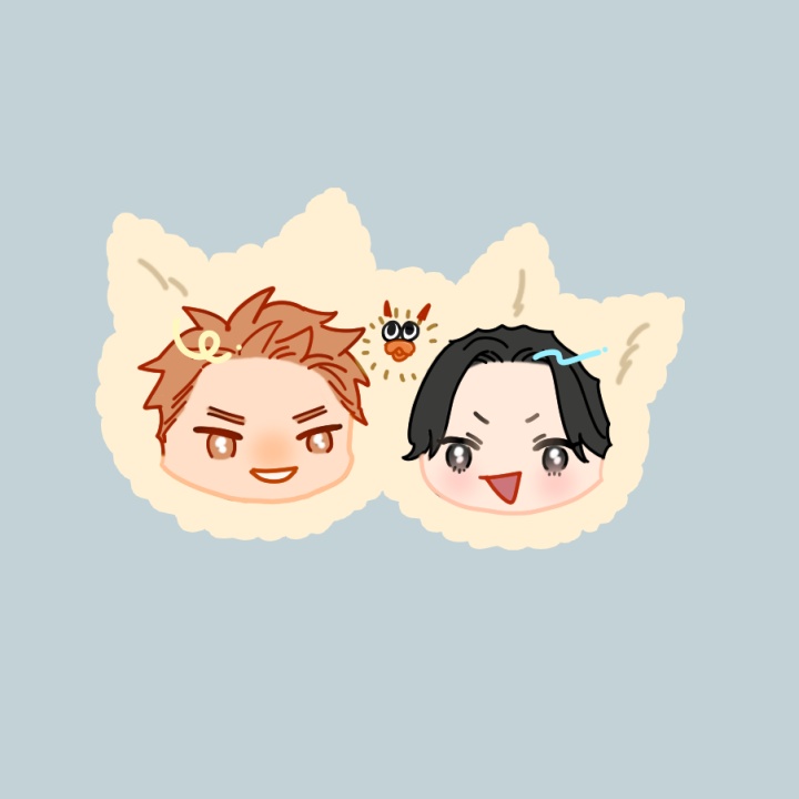 どうぶつアクリルキーホルダー・おはらも