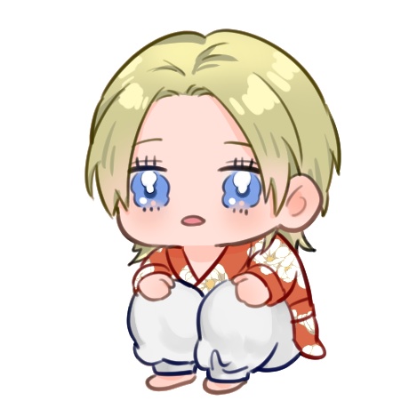 ぼんやりキングアクリルブロック