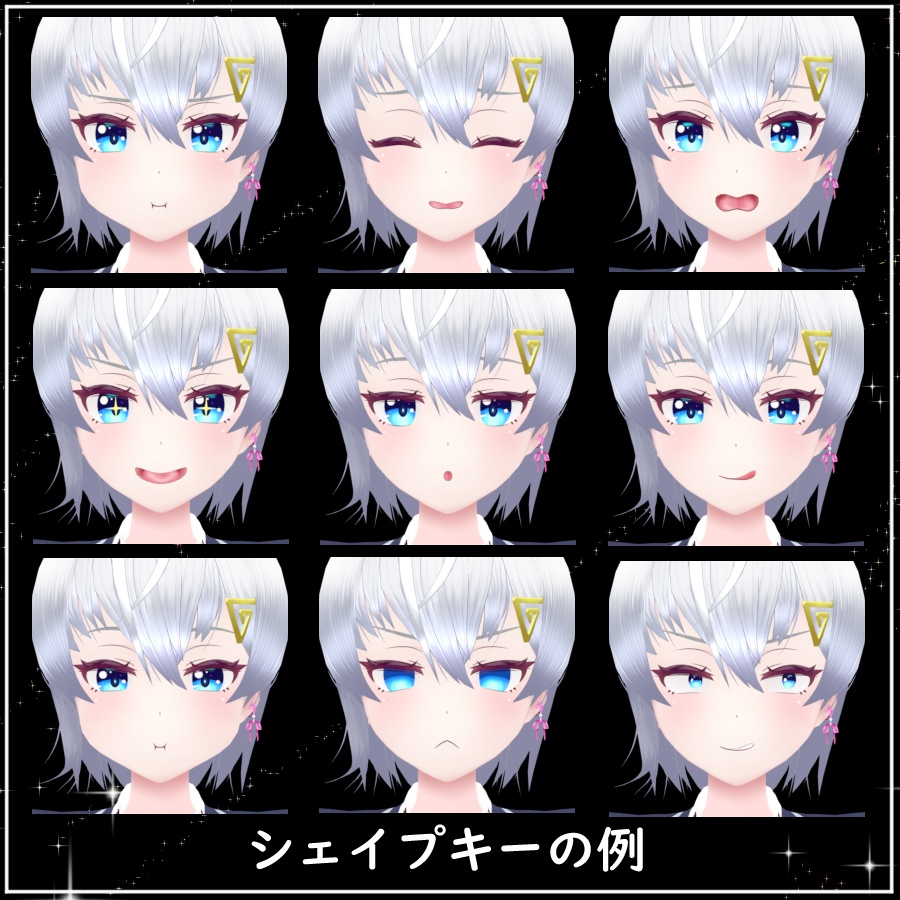 【オリジナル3Dモデル】 百海 空良《Sora Monomi》