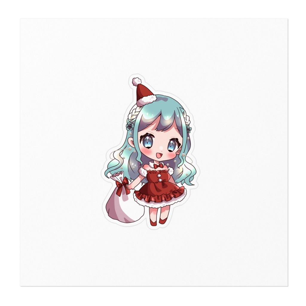 愛鈴ステッカー(ミニサンタver.)