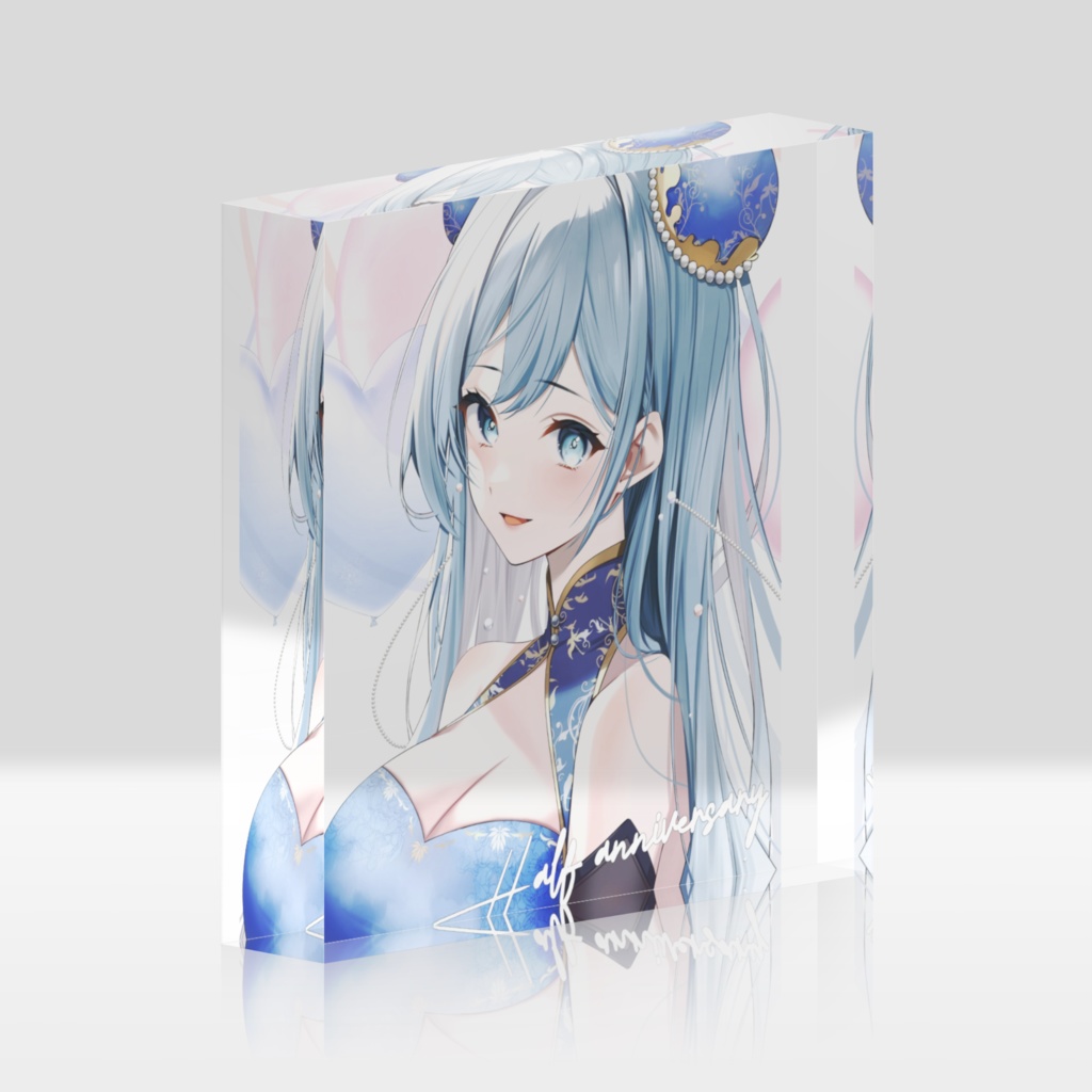 愛鈴ハフアニ記念アクリルブロック