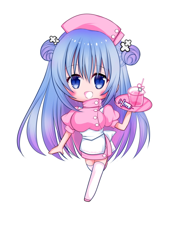 ナース瑠奈ちゃんアクリルフィギュアコースター