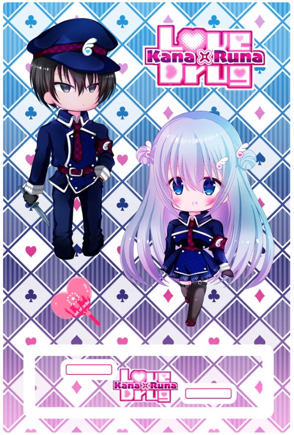 かなるなちゃんフレームアクリルスタンド