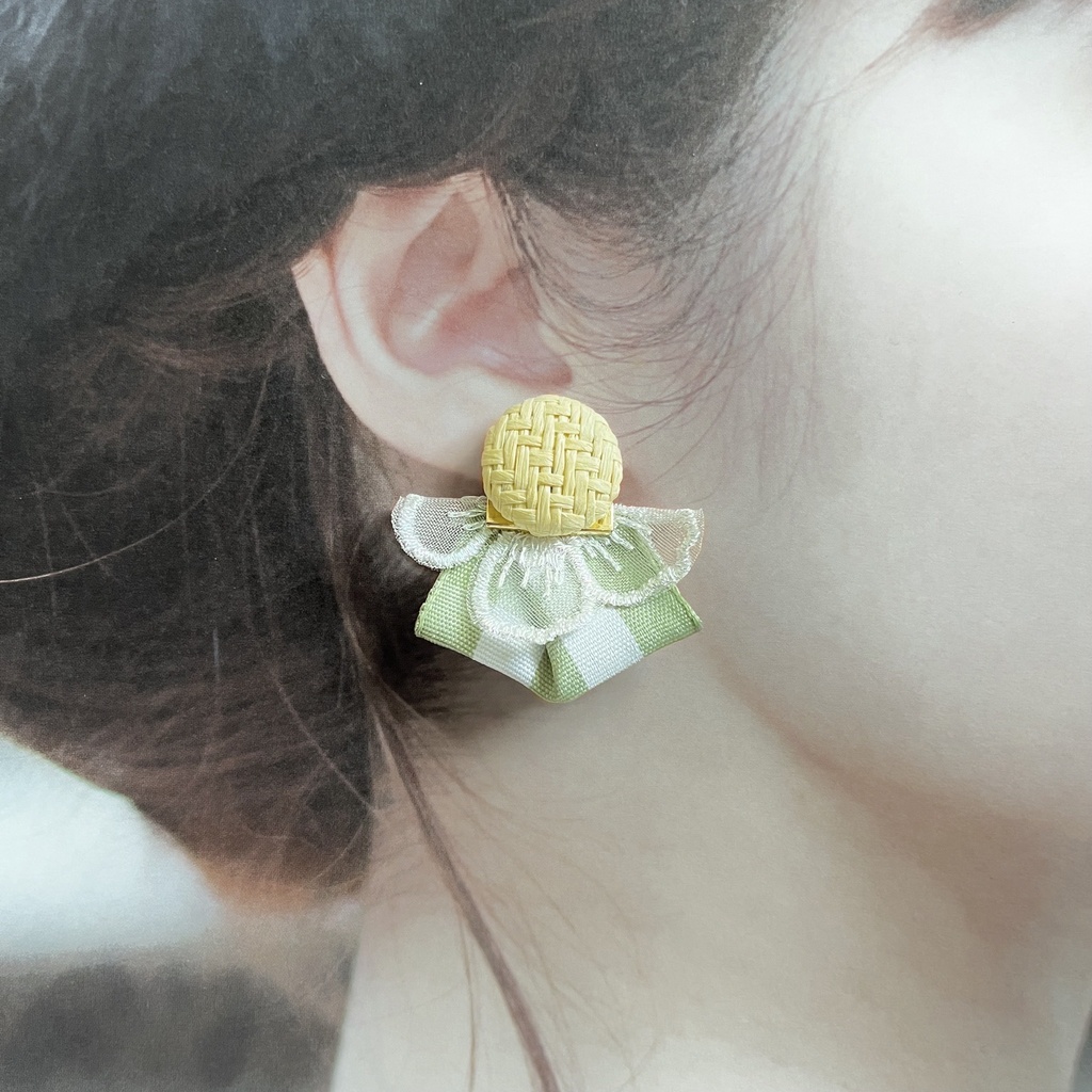 【セット品】人間用イヤーアクセサリー&ぬい用ヘッドドレス