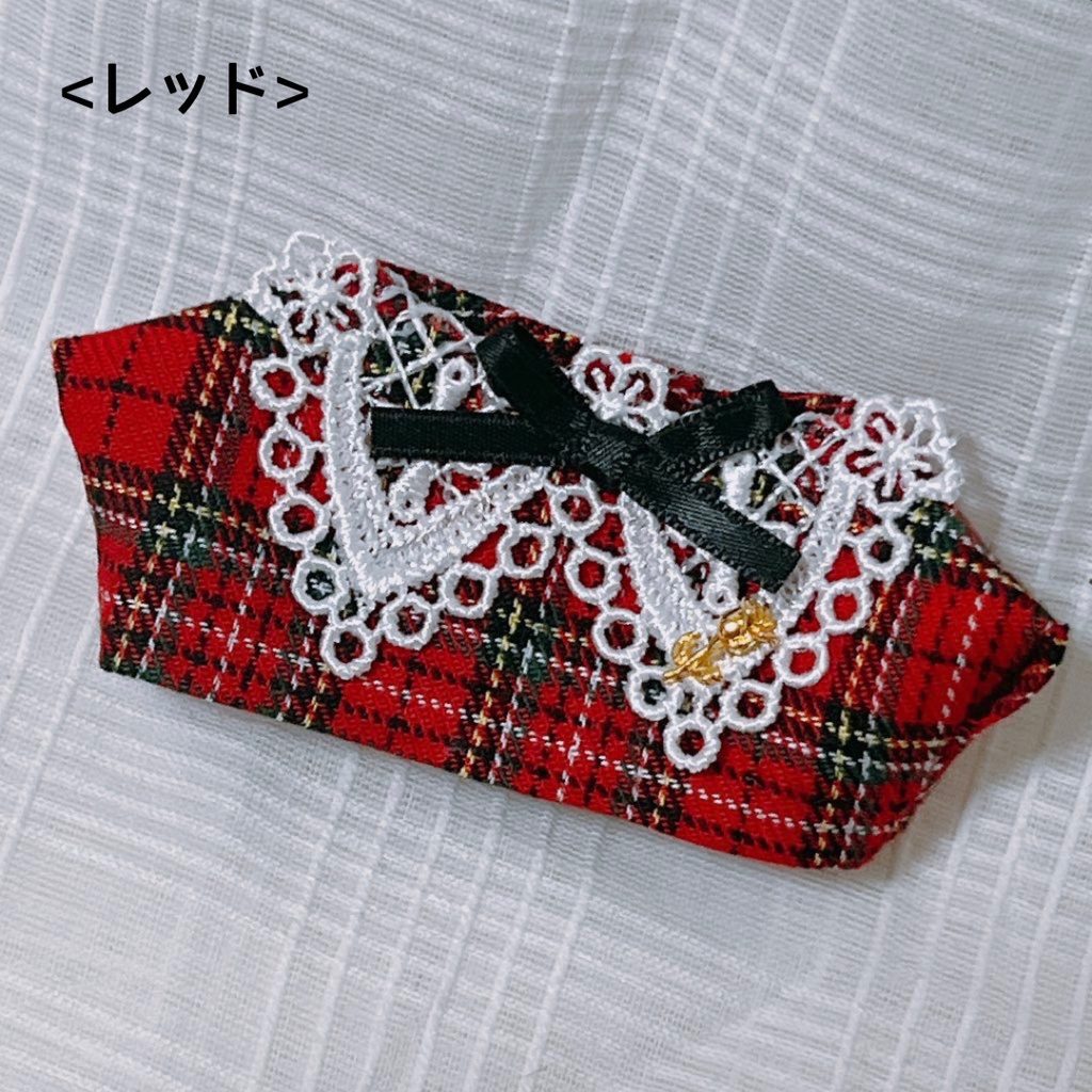 レース襟トップス(全3種)