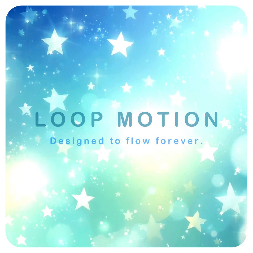 【動く背景】キラキラ輝く星の背景動画｜シームレスループ動画