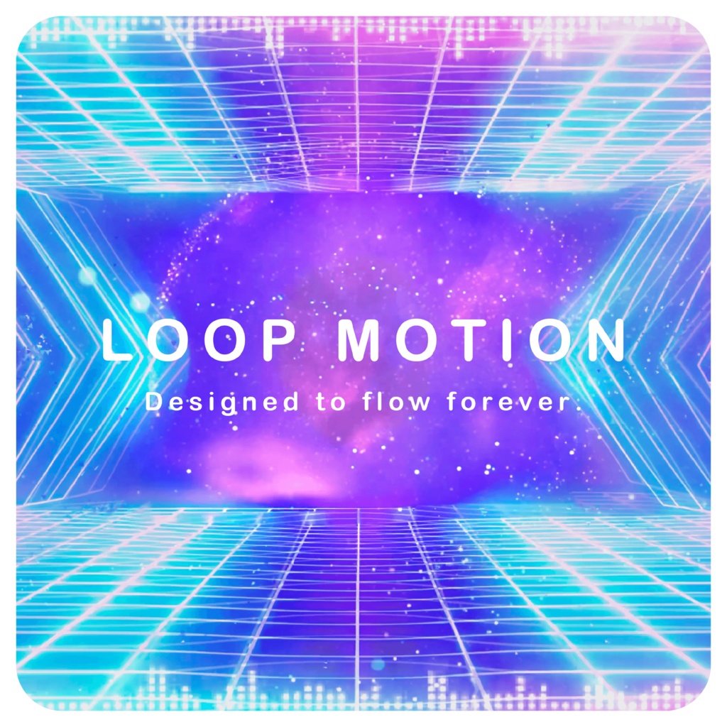 【動く背景】バーチャルステージ｜シームレスループ動画素材