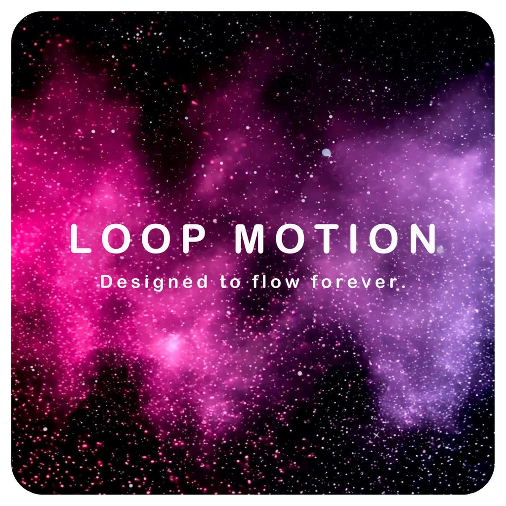 【動く背景】ミステリアスなスモークとスターダスト｜ループ動画