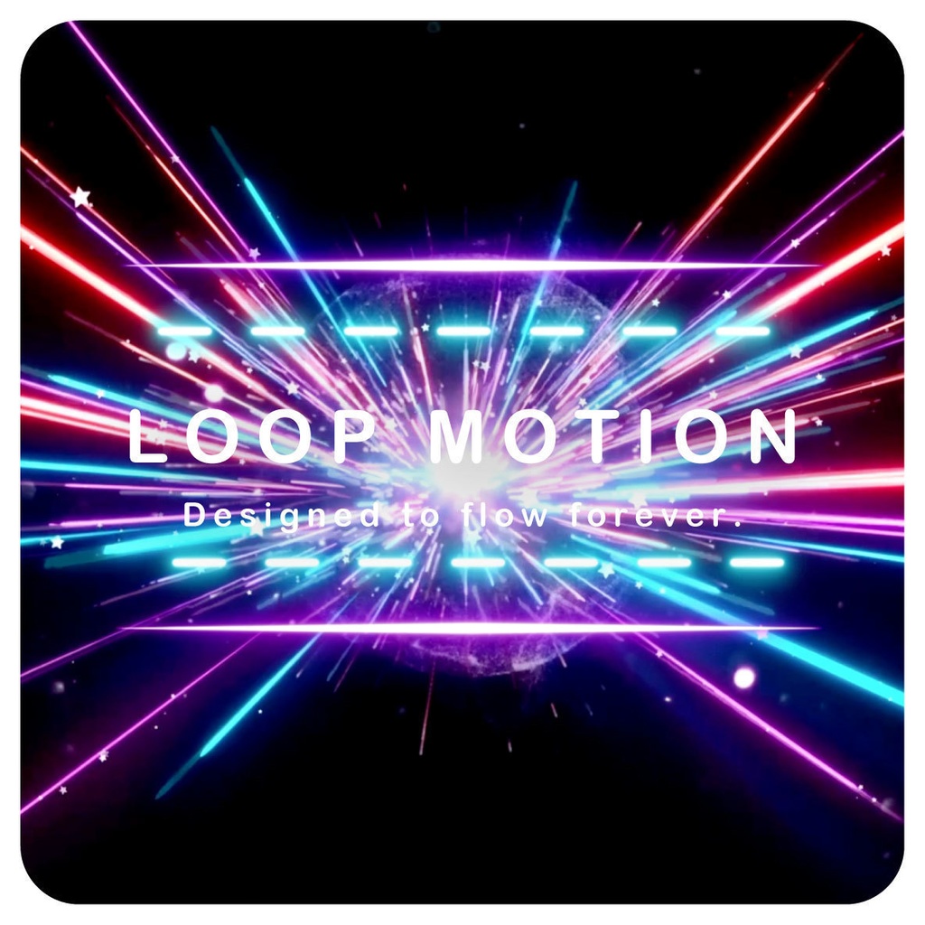 【動く背景】サイバーネオンのNOW LOADING画面｜ループ動画