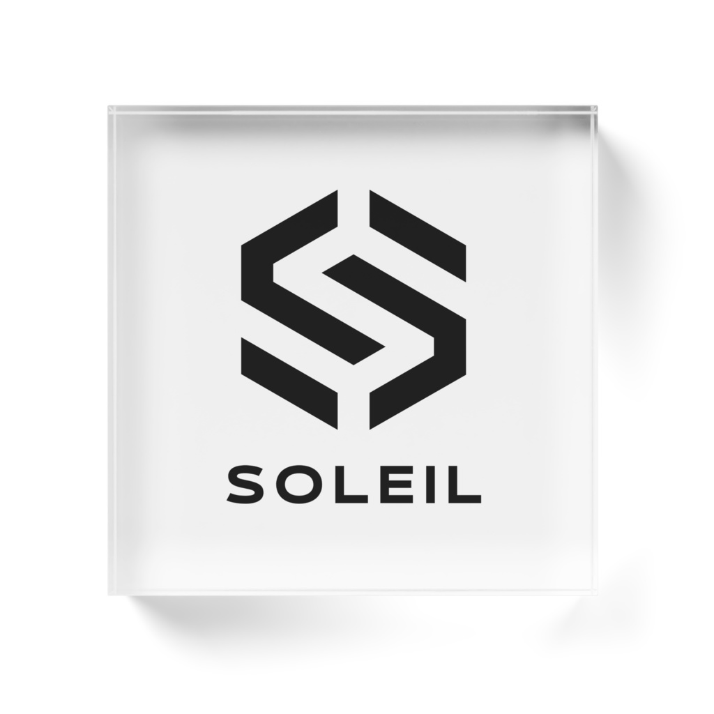 ロゴアクリルブロック