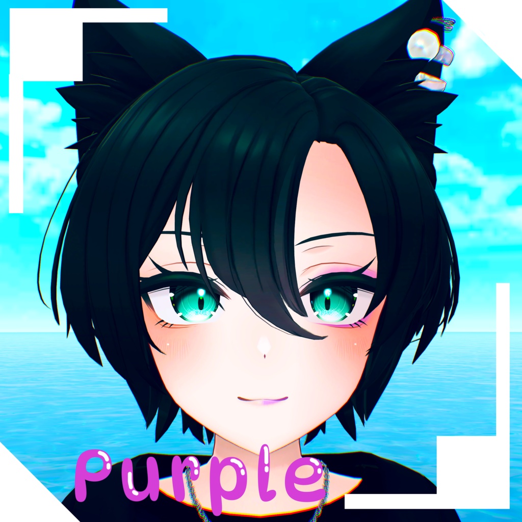 【一色晴】シンプルメイクテクスチャ