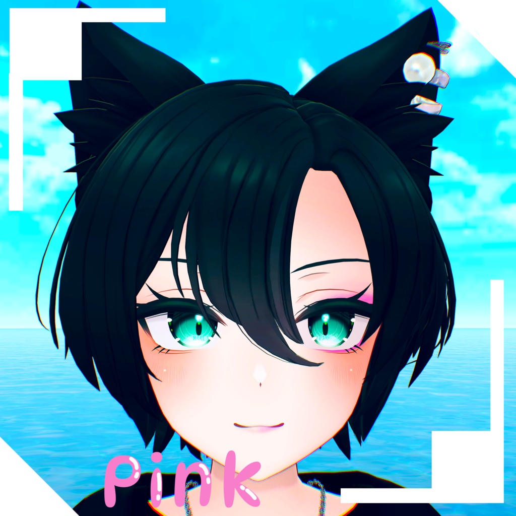 【一色晴】シンプルメイクテクスチャ