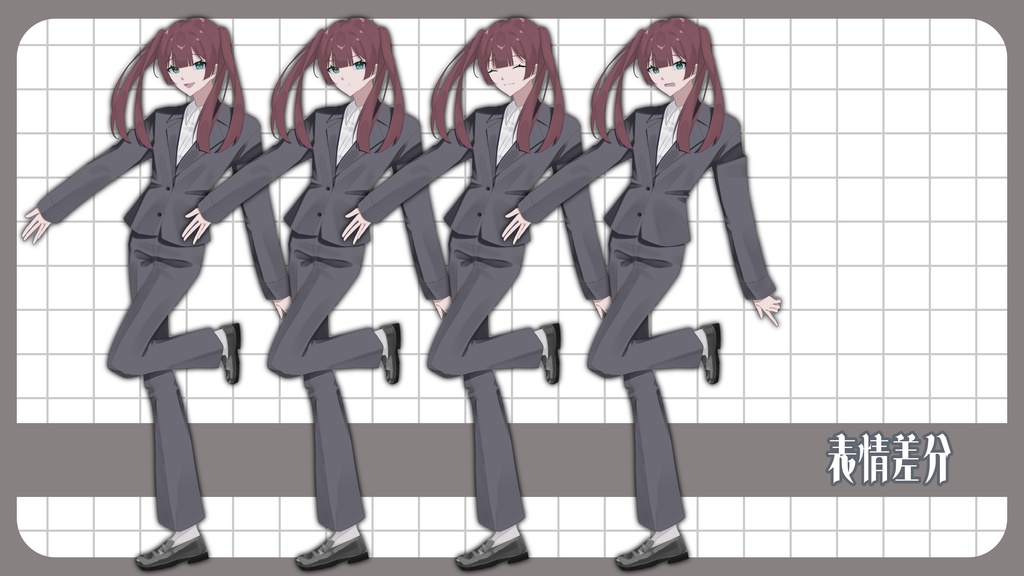 全身立ち絵┋フリー立ち絵 ❁ 𝟐