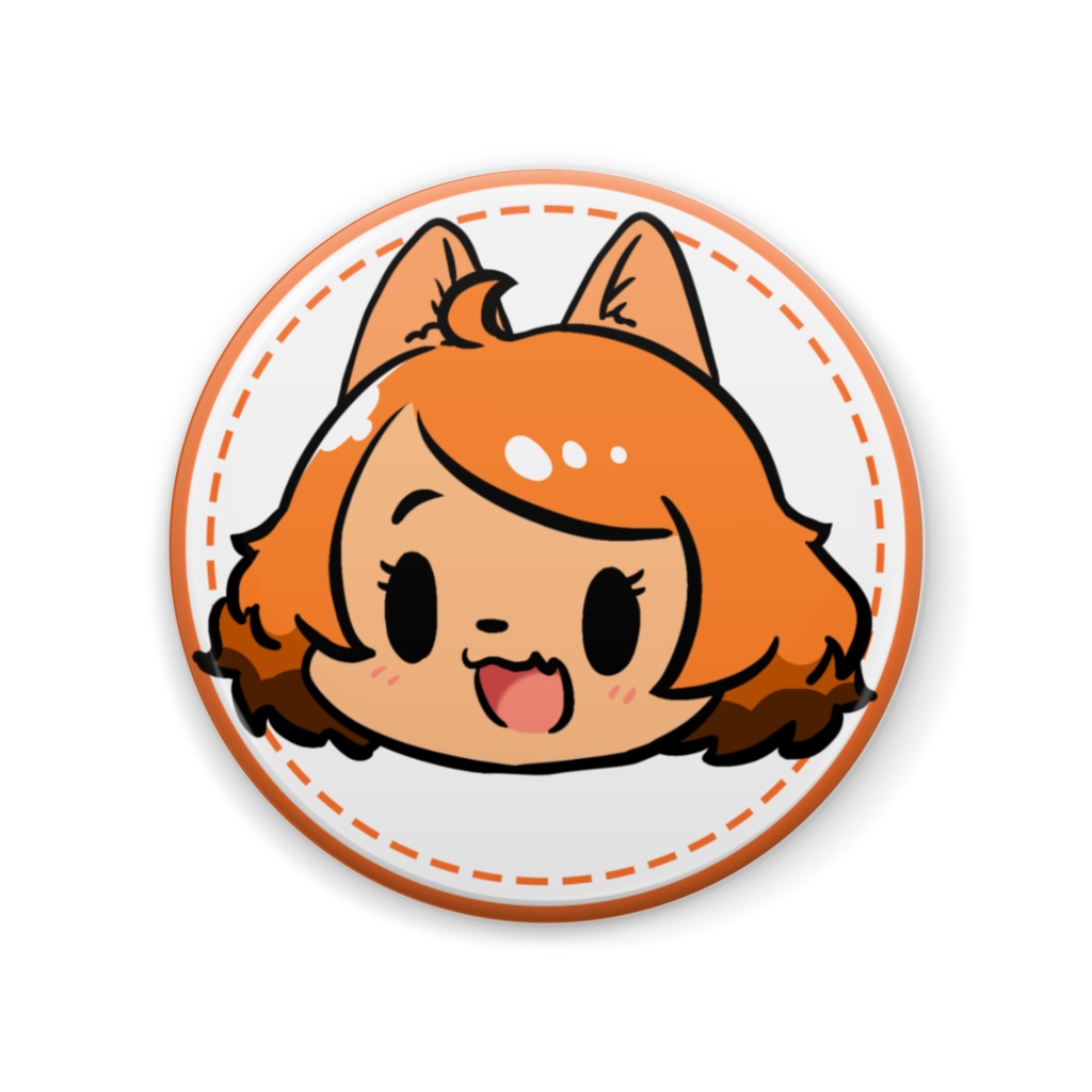 【ぷにぷにこげちゃん】缶バッジ