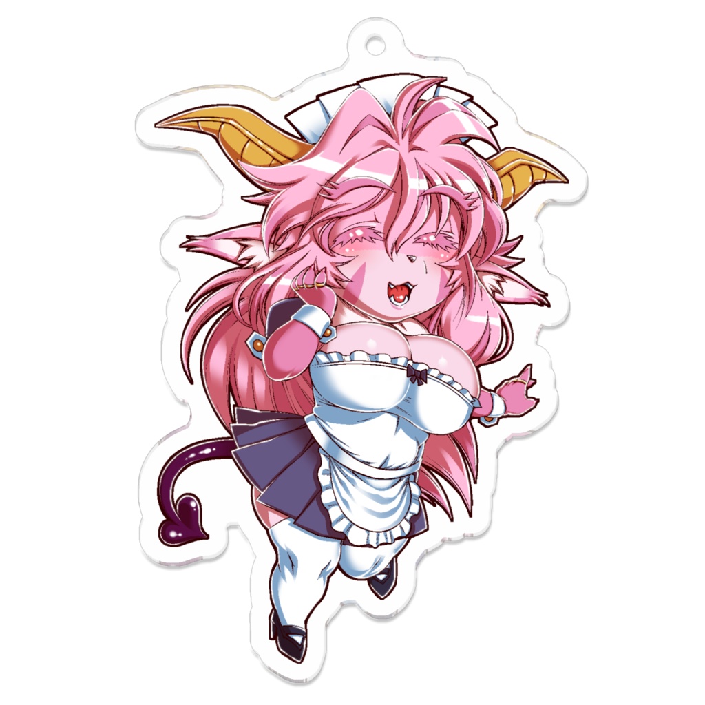 アクキー魔法の獣人フォクシィ・レナ『メイド愛美』