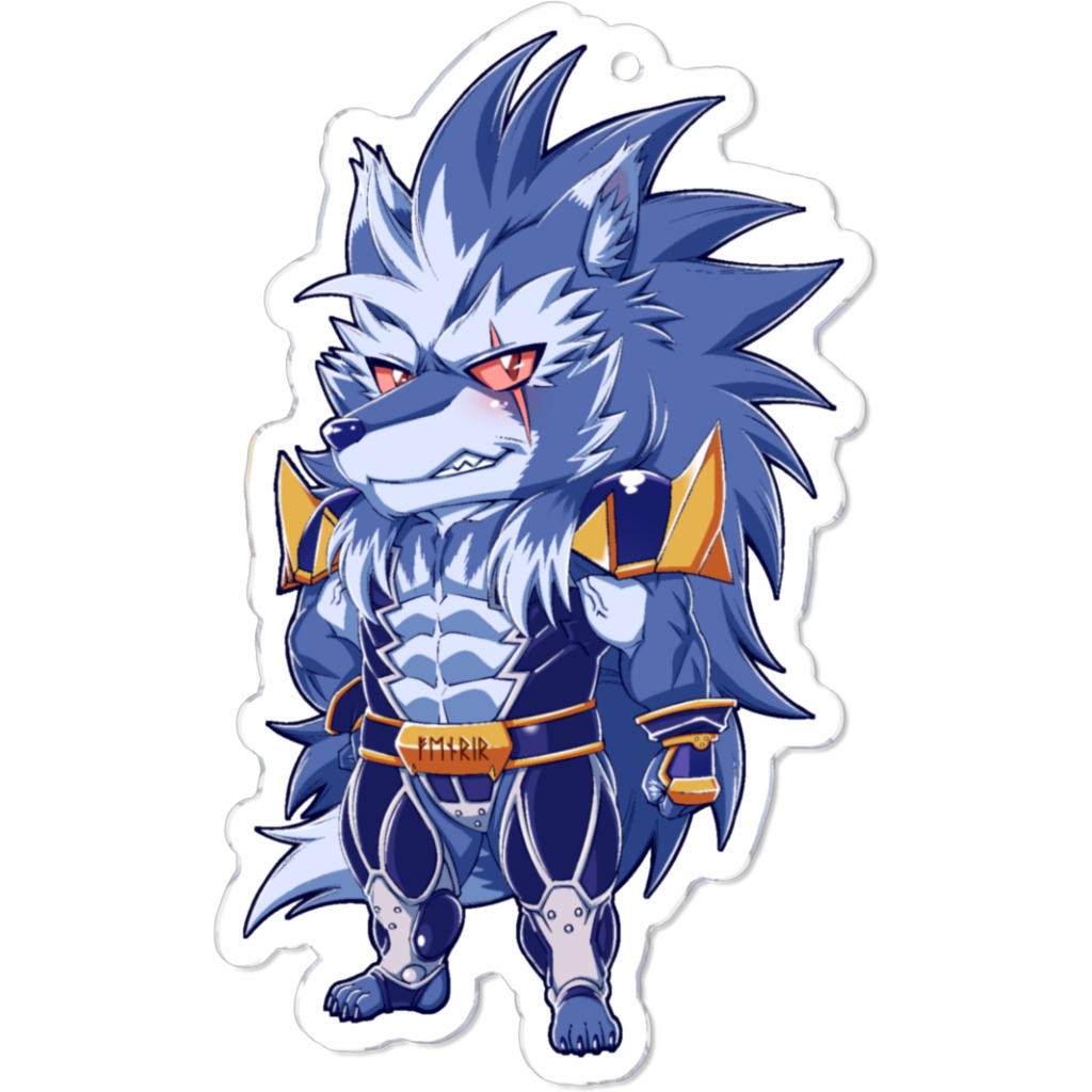 アクキー魔法の獣人フォクシィ・レナ『フェンリル』