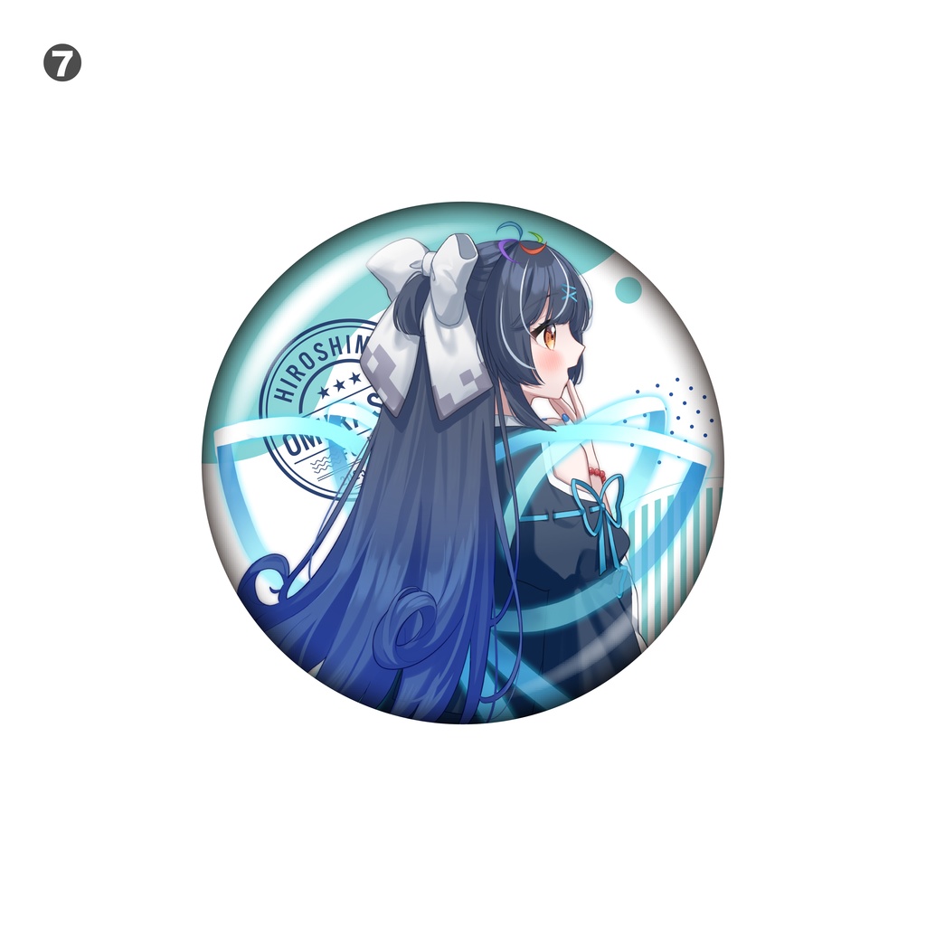 咲煌と巡る府中市グッズ 缶バッジ(単品販売)