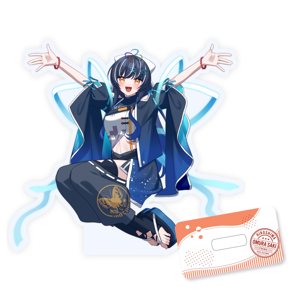 咲煌と巡る府中市グッズ アクリルスタンド(単品販売)