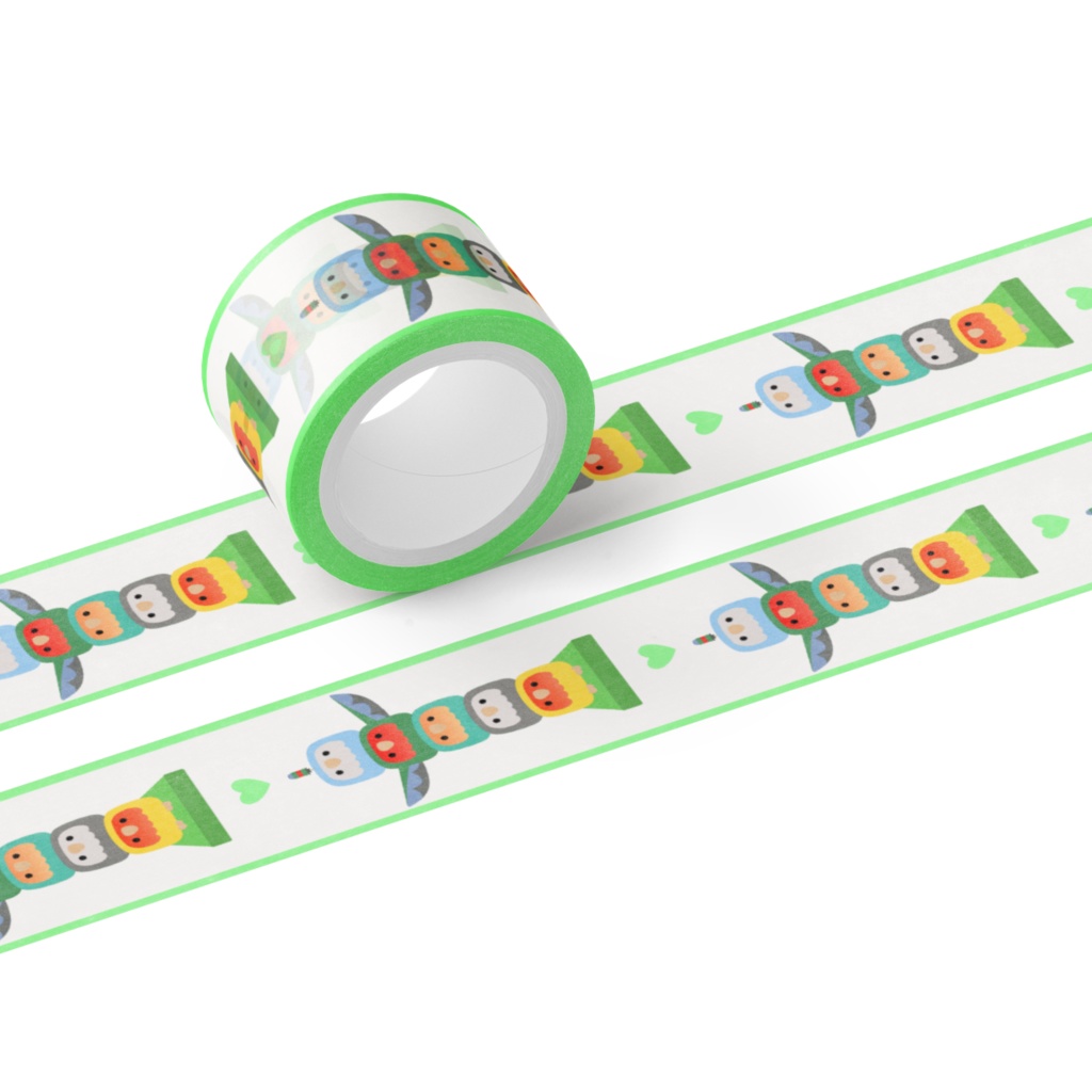 コザクラトーテムポールマスキングテープ