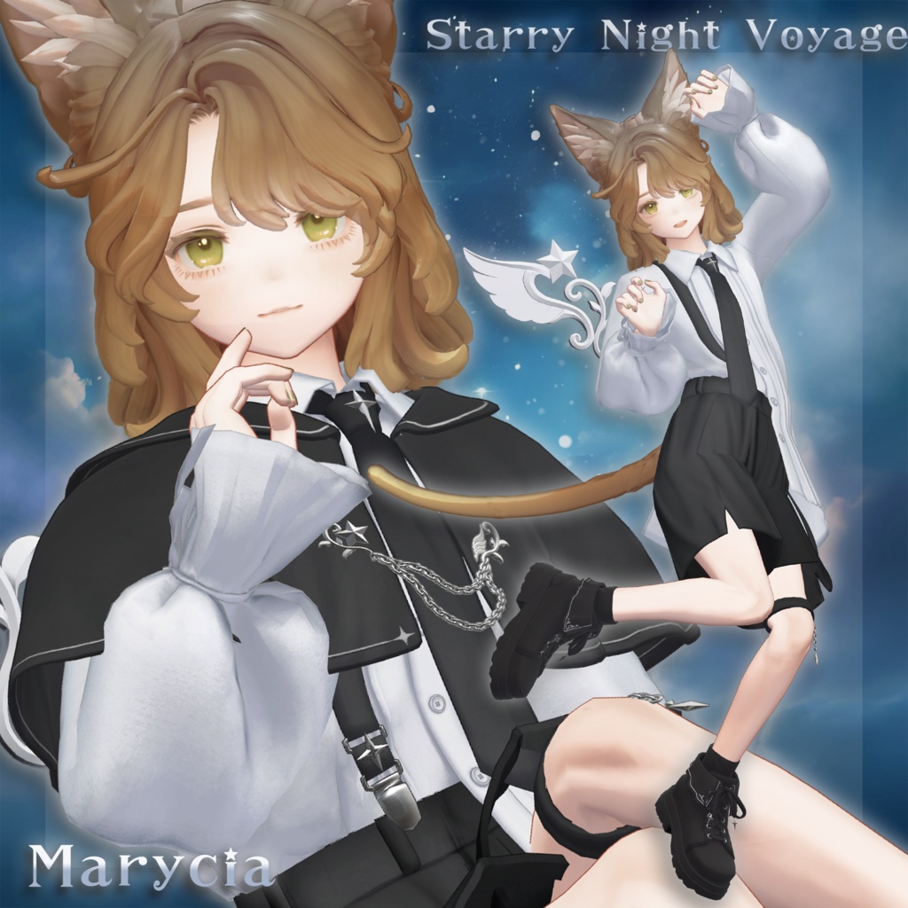5アバター対応✨【Starry Night Voyage-スターリーナイトヴォヤージュ-】💫
