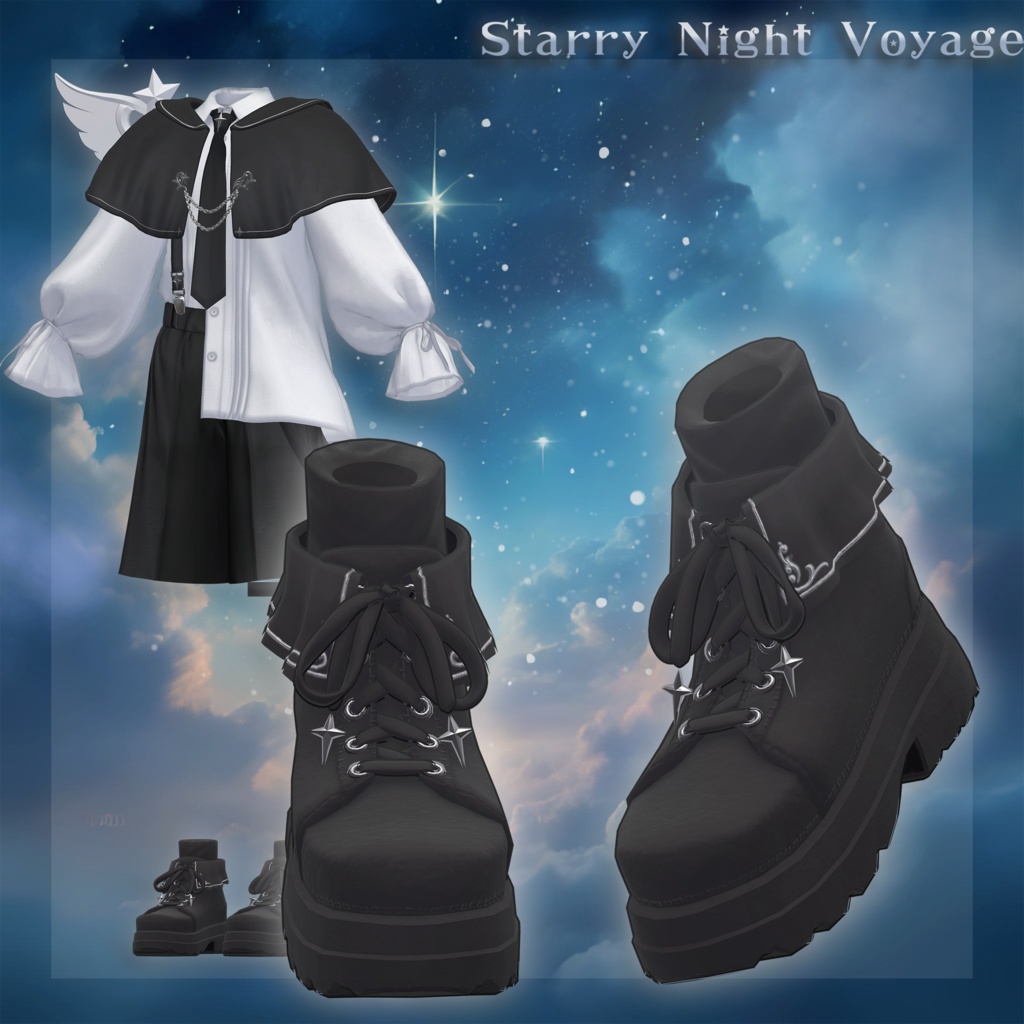 5アバター対応✨【Starry Night Voyage-スターリーナイトヴォヤージュ-】💫