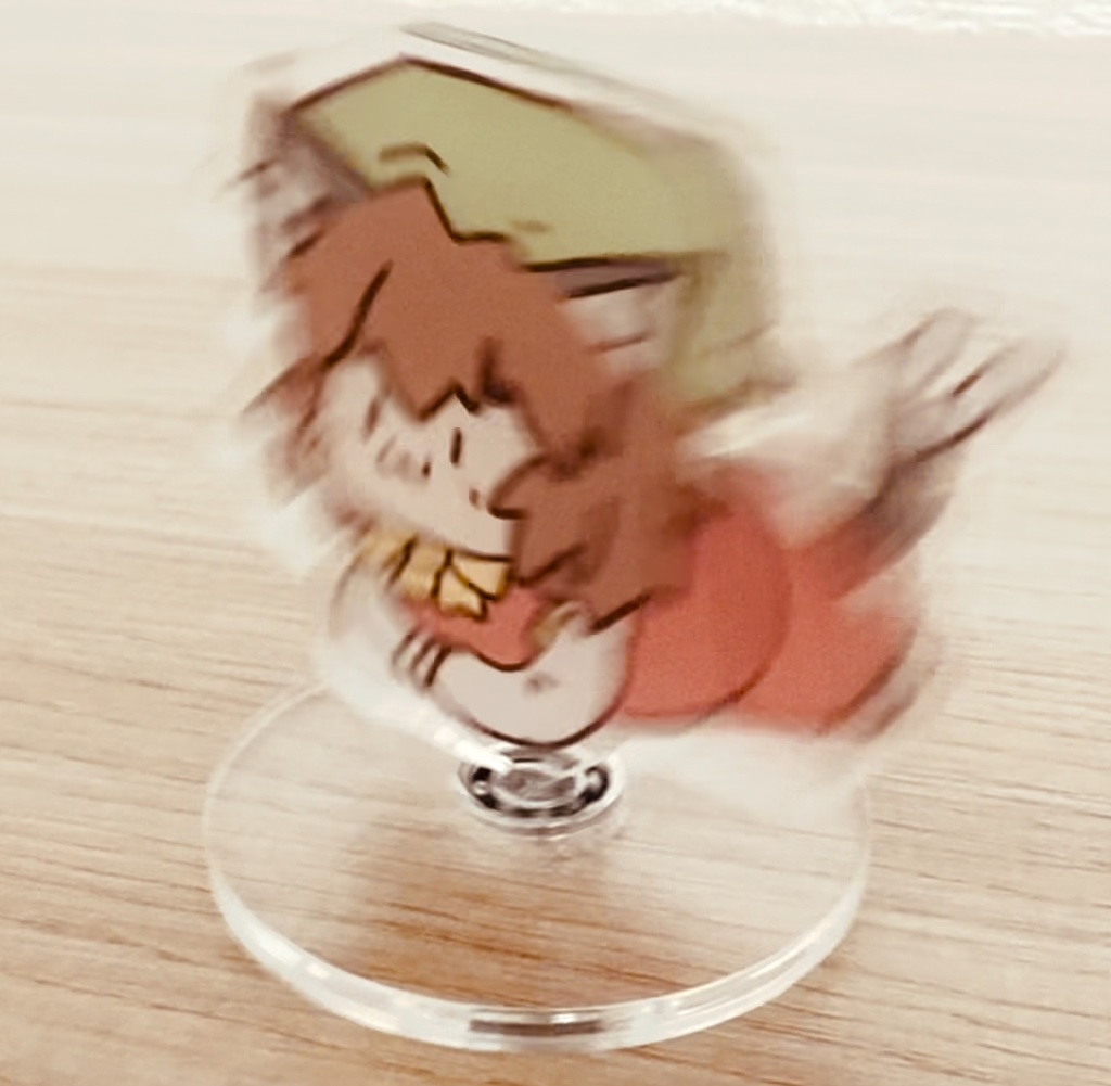 橙ちゃん回転アクリルスタンド