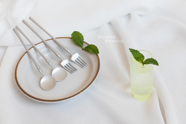 BJD /MDD/MSD / SD / DD〜75cm お人形用のナイフ、フォーク、スプーン