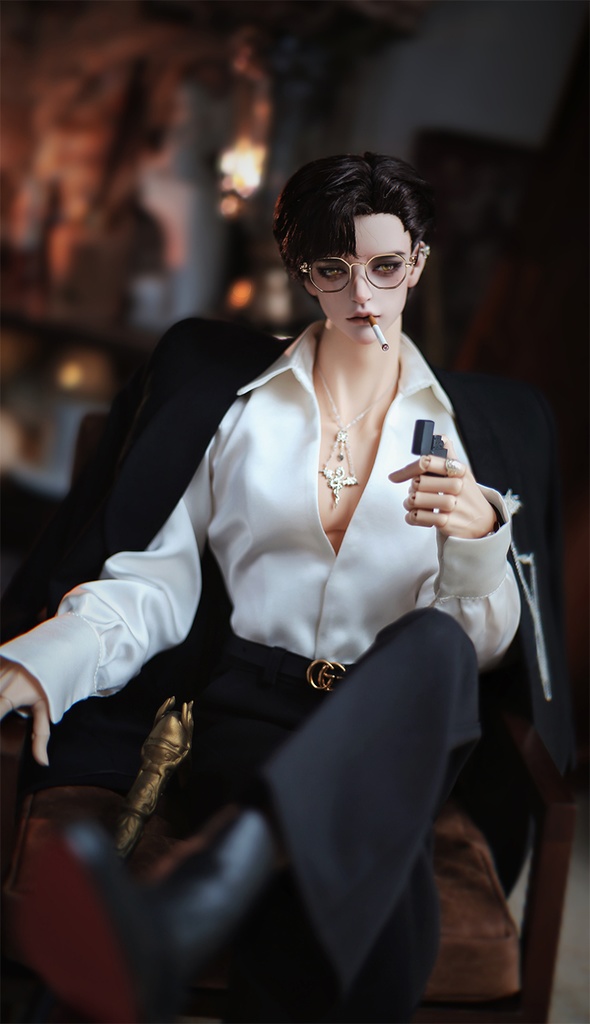 BJD /MDD/MSD/SD/DD~75cm人形の ライター lighter