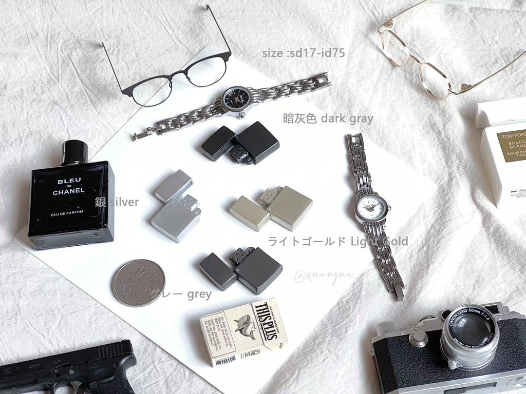 BJD /MDD/MSD/SD/DD~75cm人形の ライター lighter