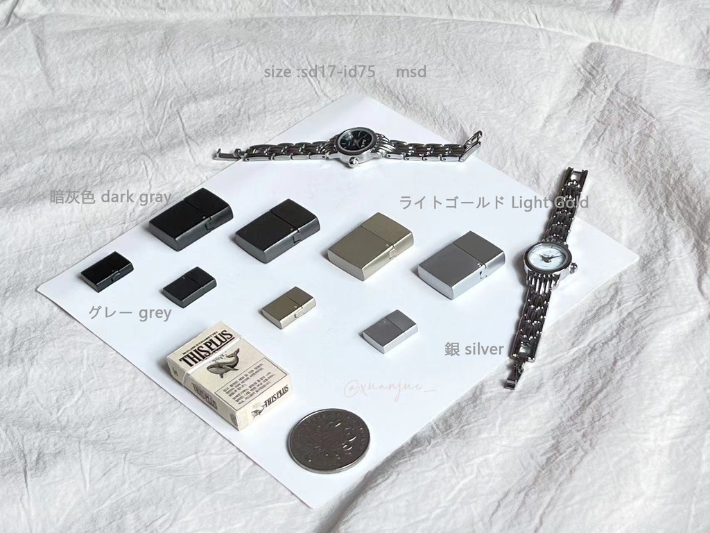 BJD /MDD/MSD/SD/DD~75cm人形の ライター lighter