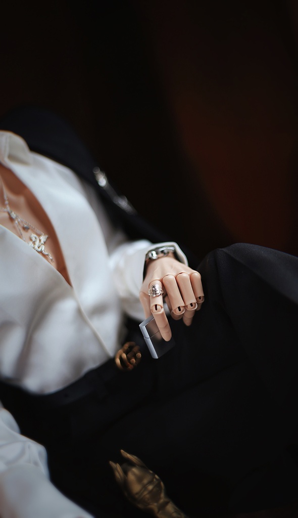 BJD /MDD/MSD/SD/DD~75cm人形の ライター lighter