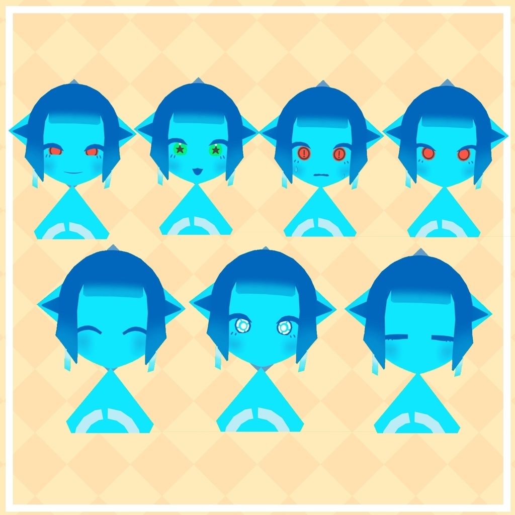 ヨミコミミ / 3Dモデル(無料)