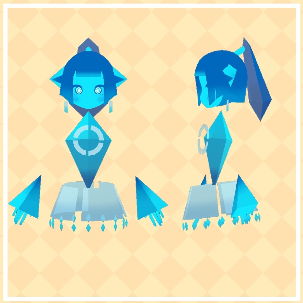 ヨミコミミ / 3Dモデル(無料)